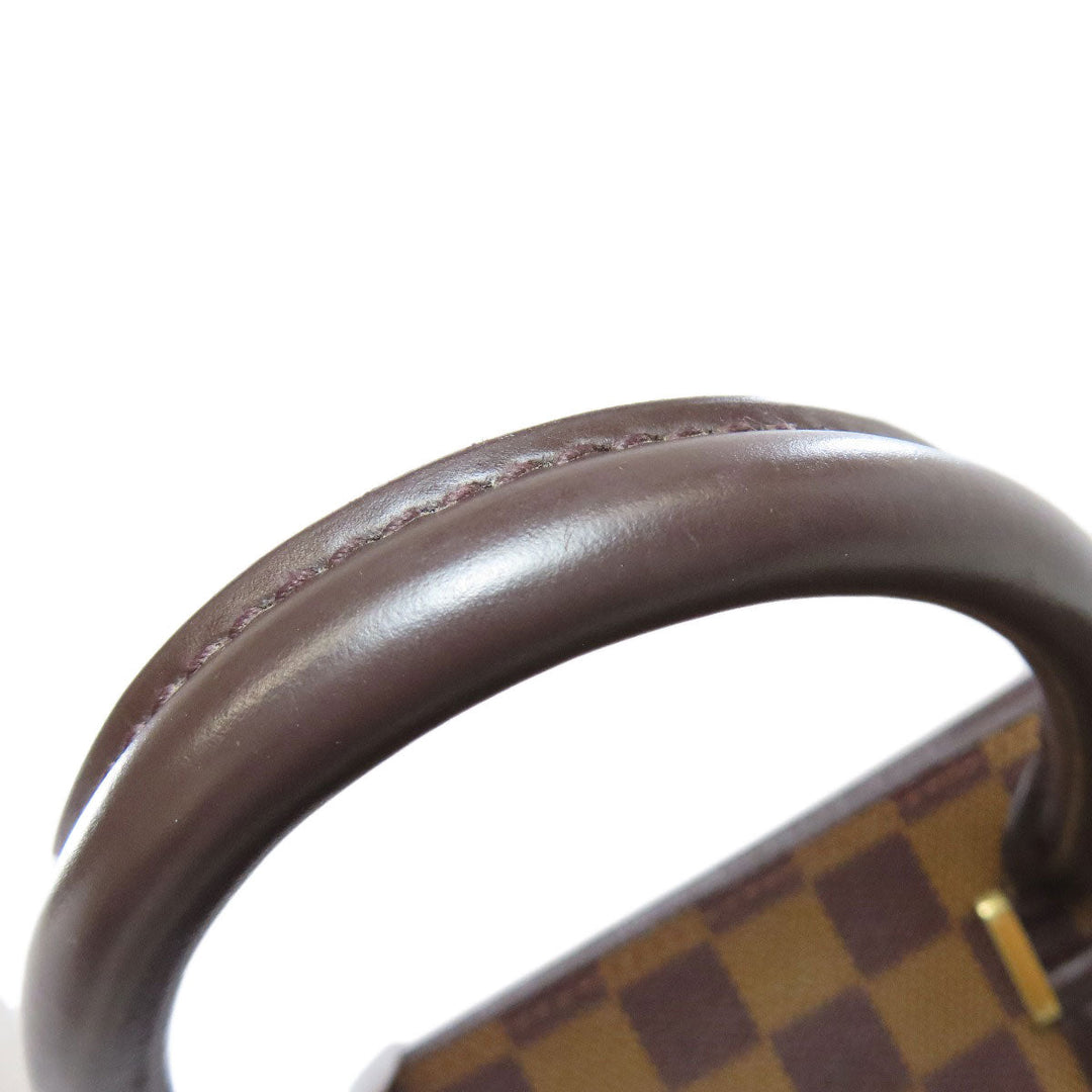 LOUIS VUITTON Tote Bag N51145 Damier canvas Brown Venice PM Women Used Authentic