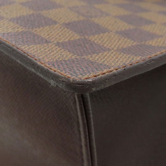 LOUIS VUITTON Tote Bag N51145 Damier canvas Brown Venice PM Women Used Authentic