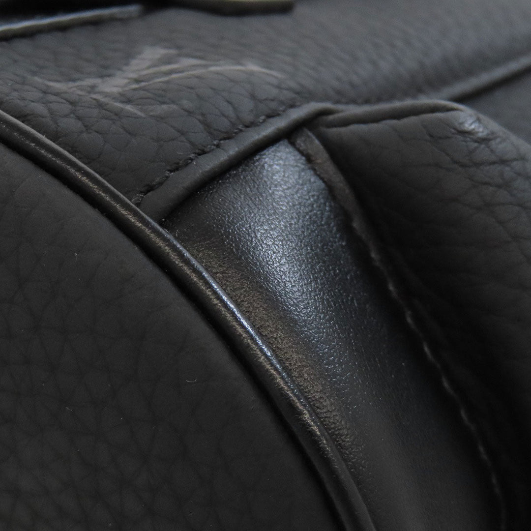 LOUIS VUITTON Sling bag M58495 Taurillon Clemence black Christopher XS Women Used Authentic