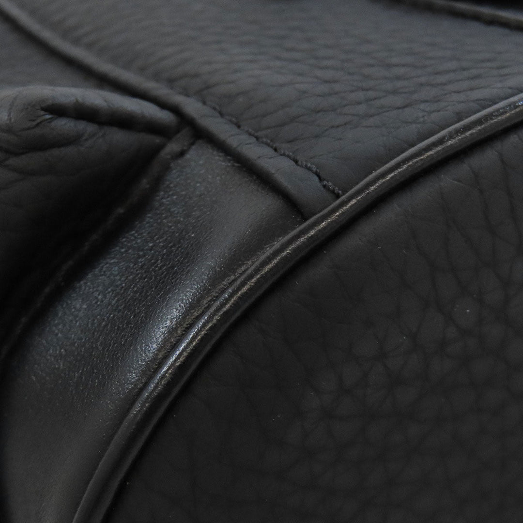 LOUIS VUITTON Sling bag M58495 Taurillon Clemence black Christopher XS Women Used Authentic