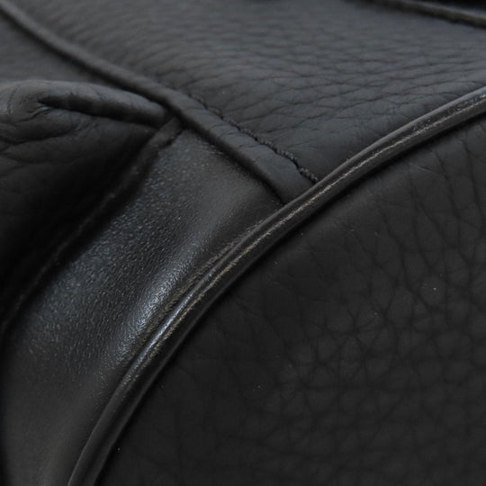 LOUIS VUITTON Sling bag M58495 Taurillon Clemence black Christopher XS Women Used Authentic
