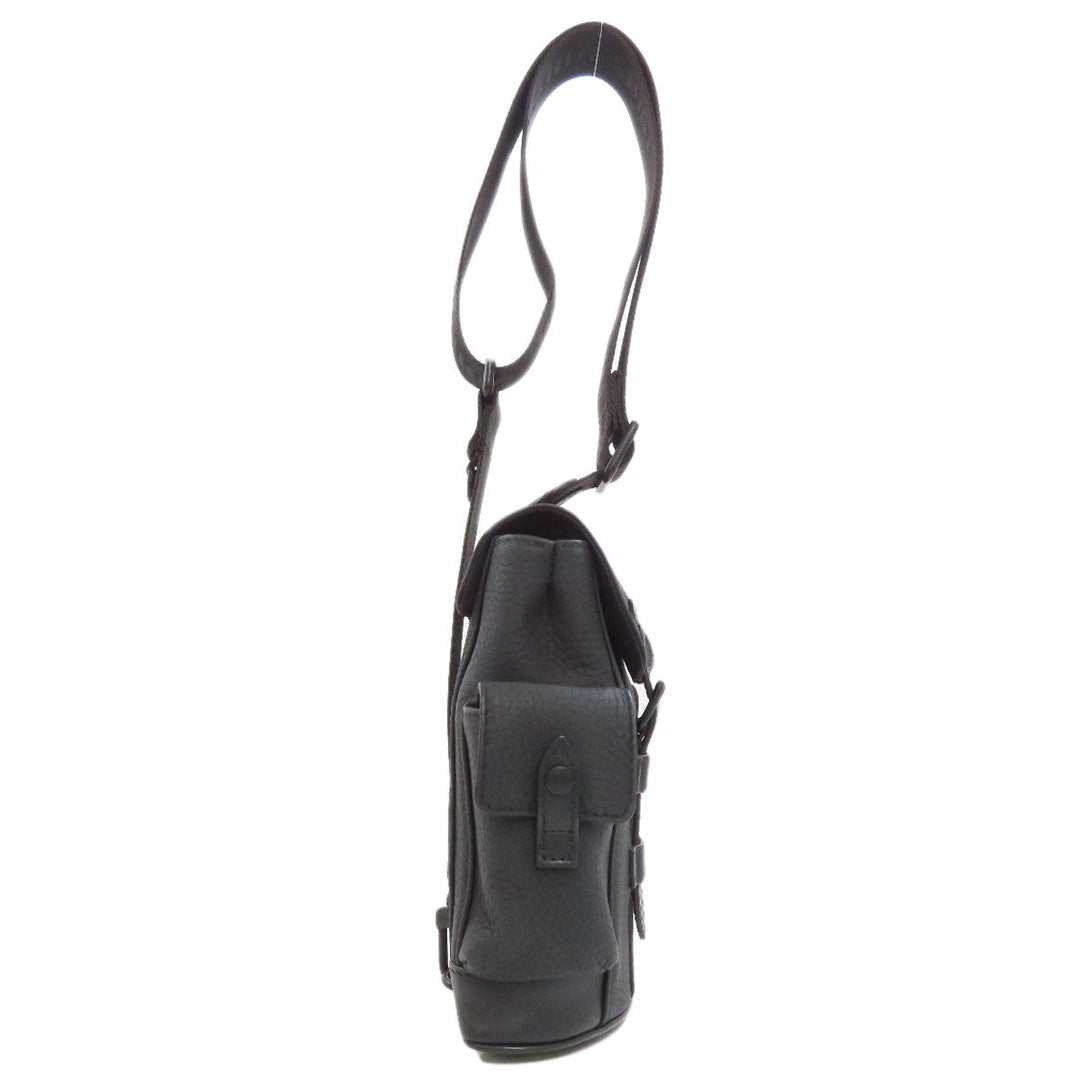 LOUIS VUITTON Sling bag M58495 Taurillon Clemence black Christopher XS Women Used Authentic