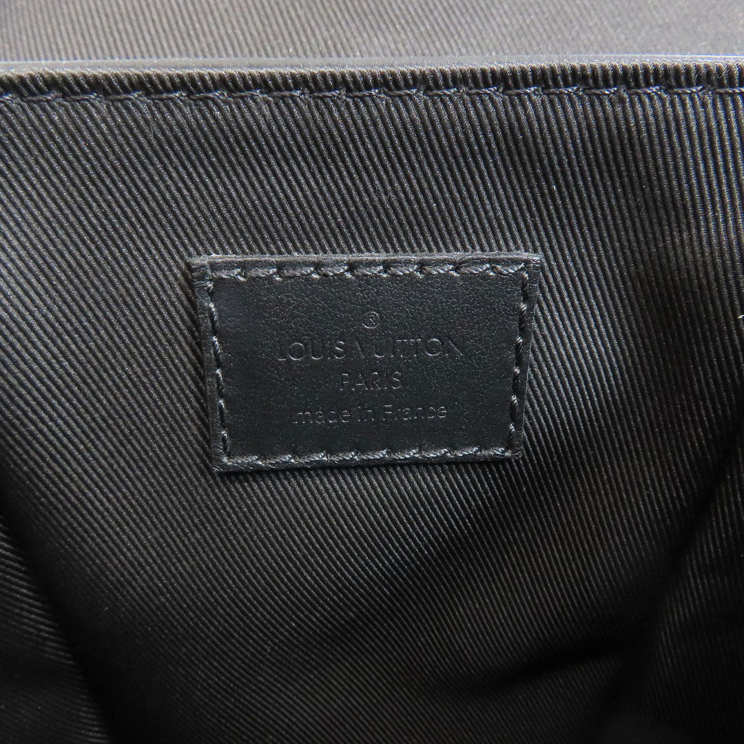 LOUIS VUITTON Sling bag M58495 Taurillon Clemence black Christopher XS Women Used Authentic