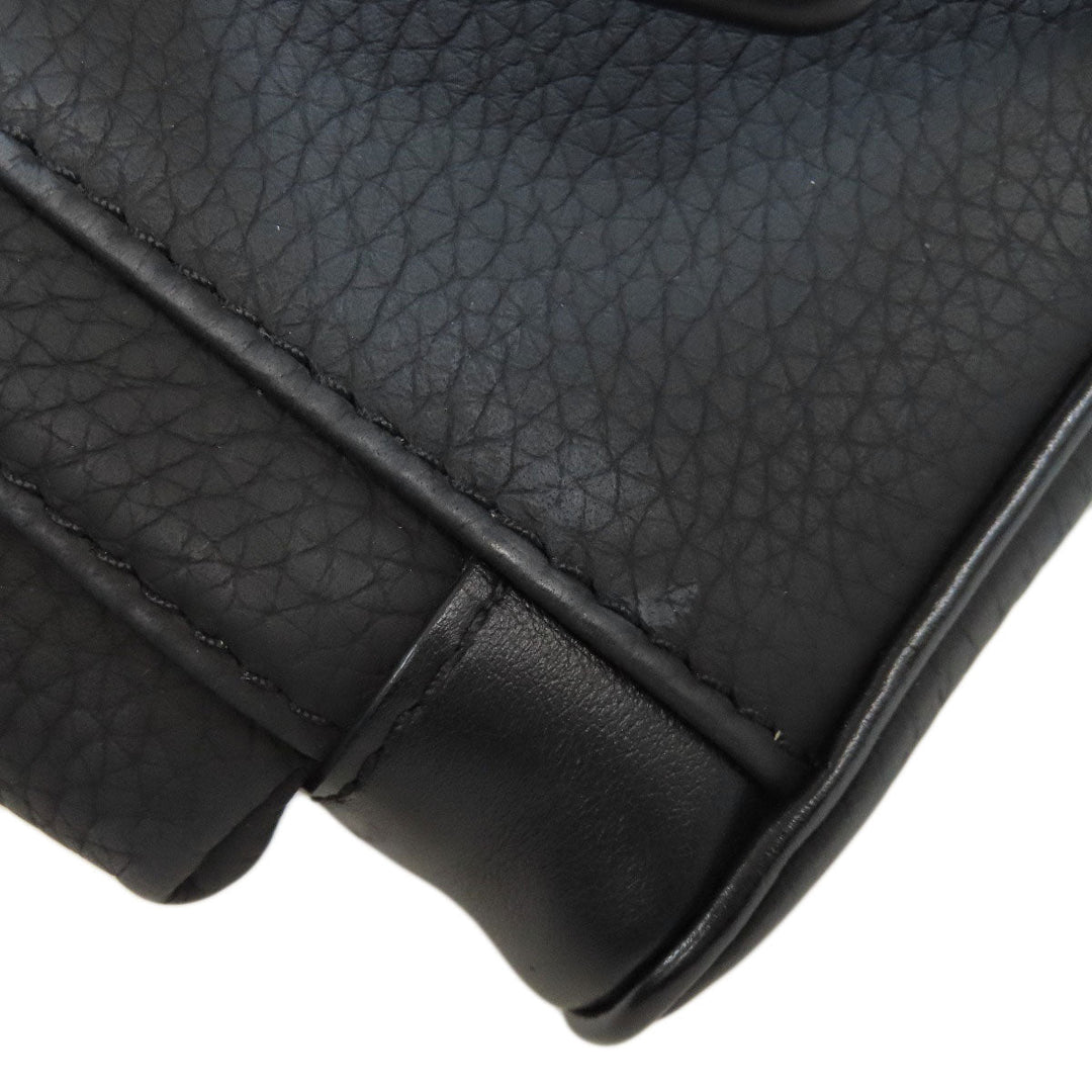LOUIS VUITTON Sling bag M58495 Taurillon Clemence black Christopher XS Women Used Authentic