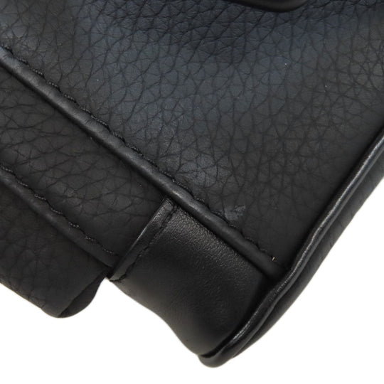 LOUIS VUITTON Sling bag M58495 Taurillon Clemence black Christopher XS Women Used Authentic