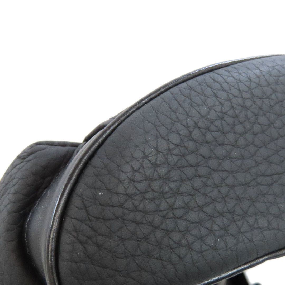 LOUIS VUITTON Sling bag M58495 Taurillon Clemence black Christopher XS Women Used Authentic