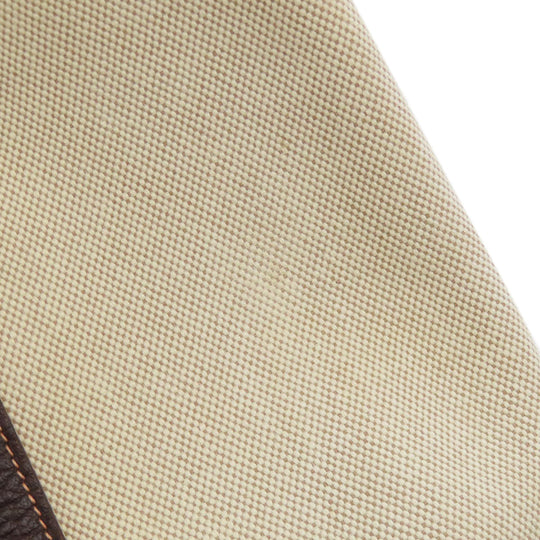 HERMES Tote Bag Tower ash beige Garden Party PM SilverMetal Women Used Authentic