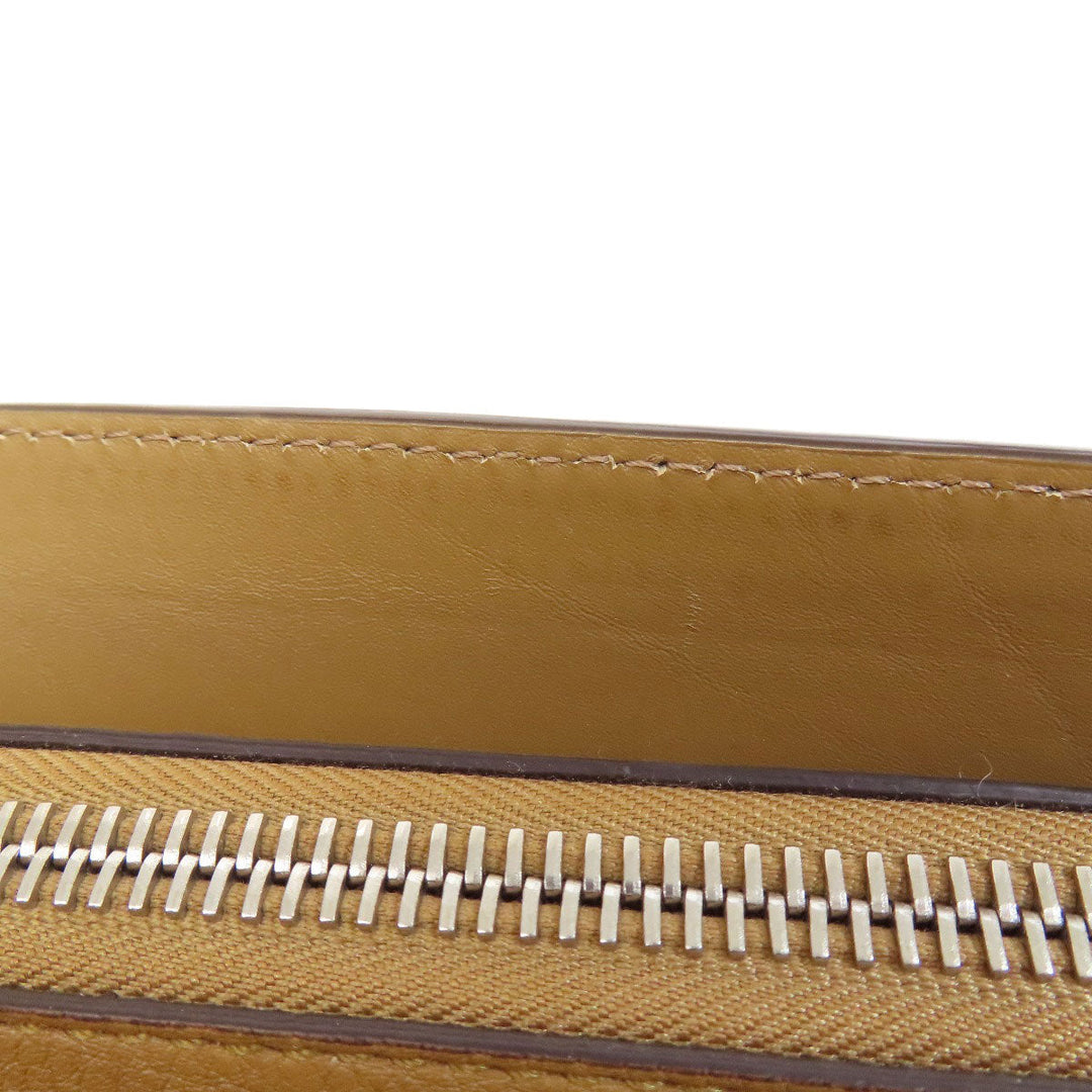 FENDI Handbag Calfskin Brown Peek-A-Boo Icy You Women Used Authentic