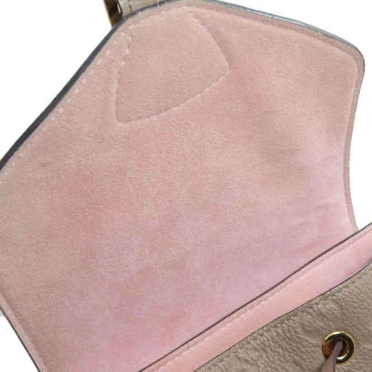 LOUIS VUITTON Backpack M45410 Ann Platt beige MontsourisPM