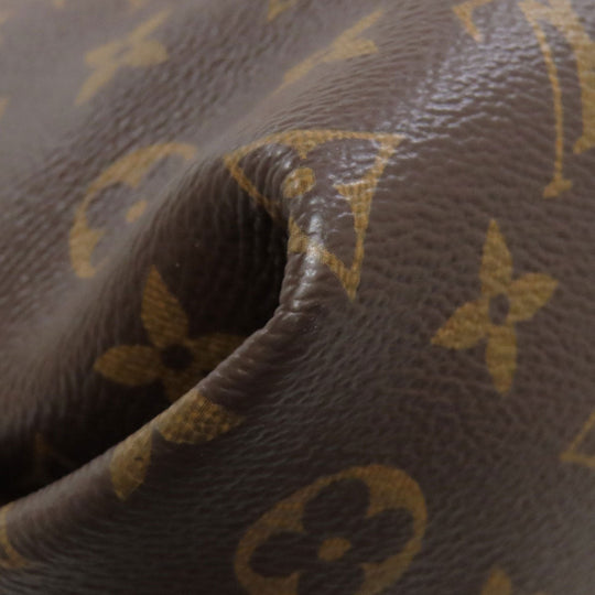LOUIS VUITTON Handbag M44359 Monogram canvas Brown Flower Zip Tote PM Women Used Authentic