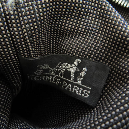 HERMES Backpack canvas gray Her Line add PM Women Used Authentic