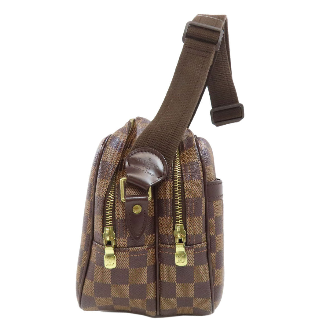 LOUIS VUITTON Shoulder Bag N45253 Damier canvas Brown Reporter PM Special Order Women Used Authentic