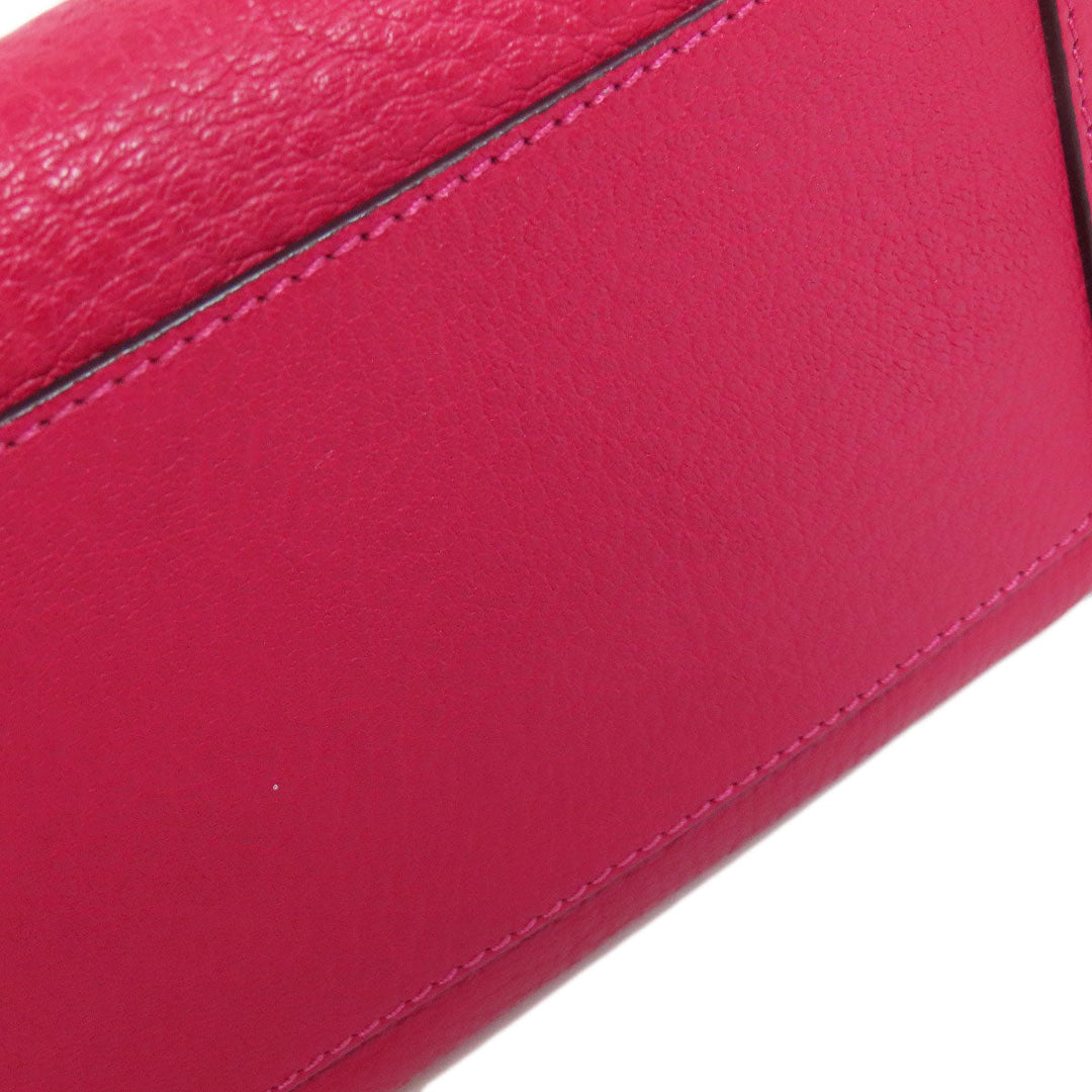 LOEWE Handbag Calfskin pink Amazonas Women Used Authentic