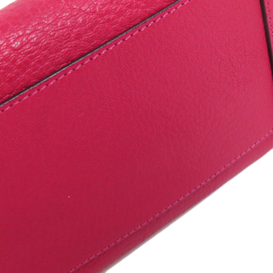LOEWE Handbag Calfskin pink Amazonas Women Used Authentic