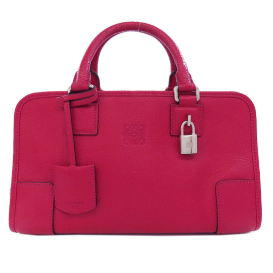 LOEWE Handbag Calfskin pink Amazonas Women Used Authentic