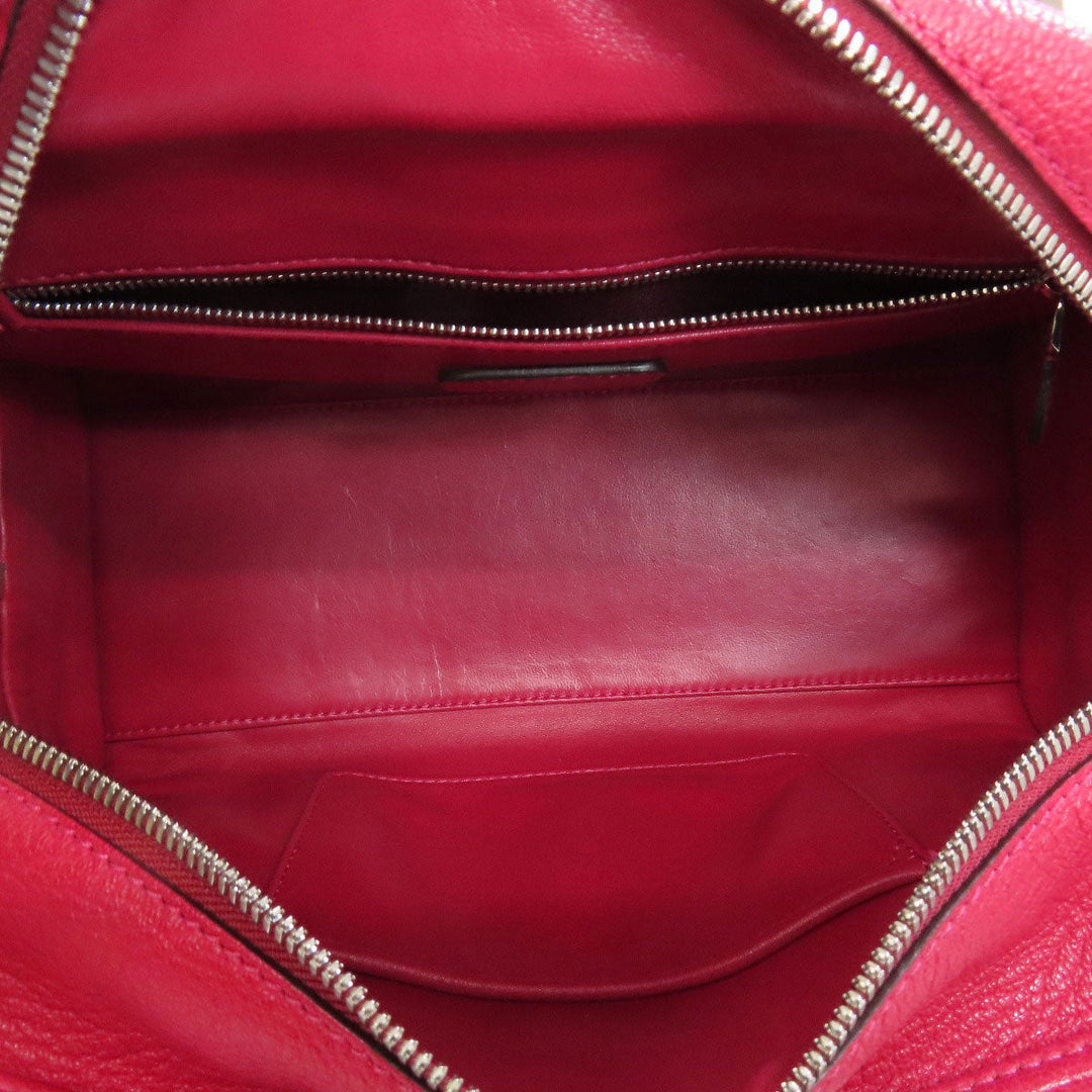LOEWE Handbag Calfskin pink Amazonas Women Used Authentic