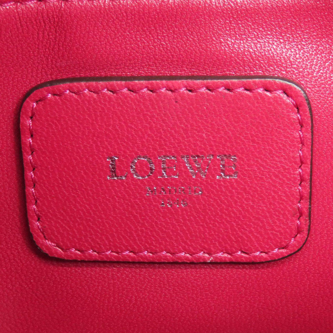 LOEWE Handbag Calfskin pink Amazonas Women Used Authentic