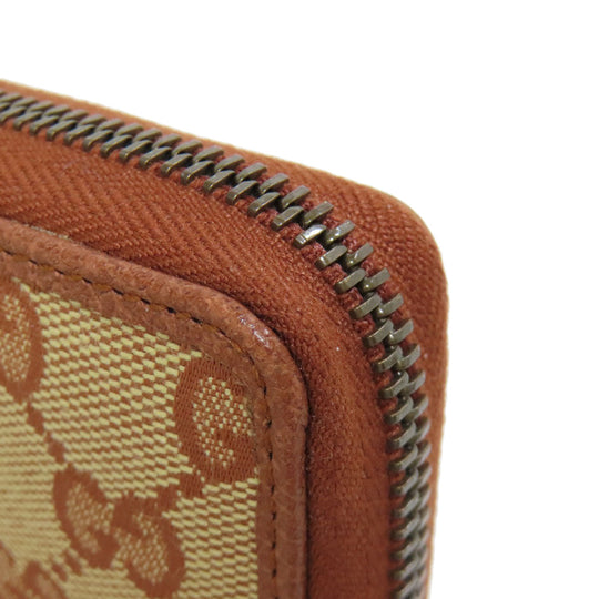 GUCCI Long Wallet Purse 547791 canvas Brown NY Yankees collaboration GG Women Used Authentic