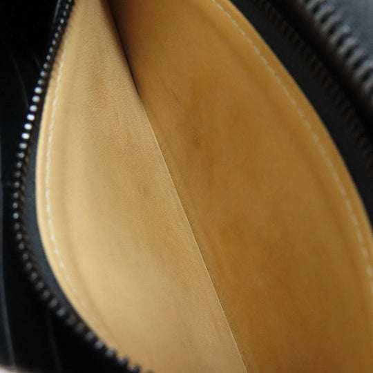 DELVAUX Long Wallet Purse leather pink logo