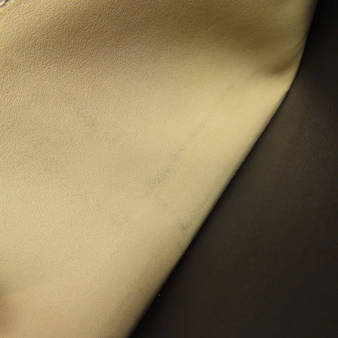 DELVAUX Long Wallet Purse leather pink logo