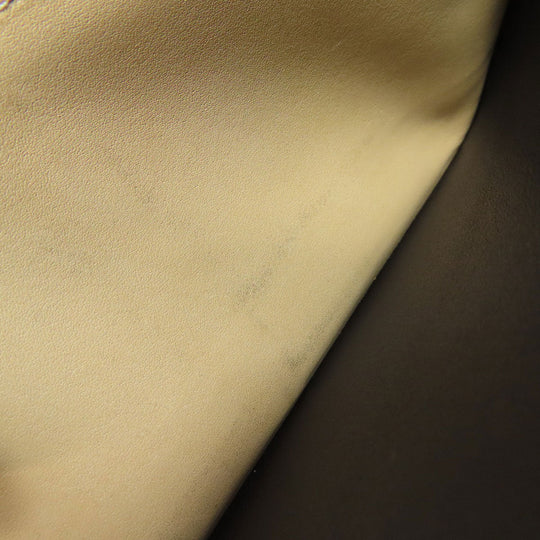 DELVAUX Long Wallet Purse leather pink logo