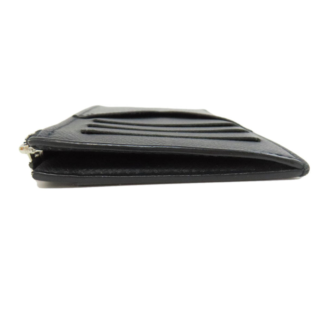 LOUIS VUITTON Coin case N64038 Damier canvas black Coin card holder mens Used Authentic