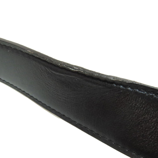 HERMES belt Taurillon Clemence Silver Belt Buckle Constance
