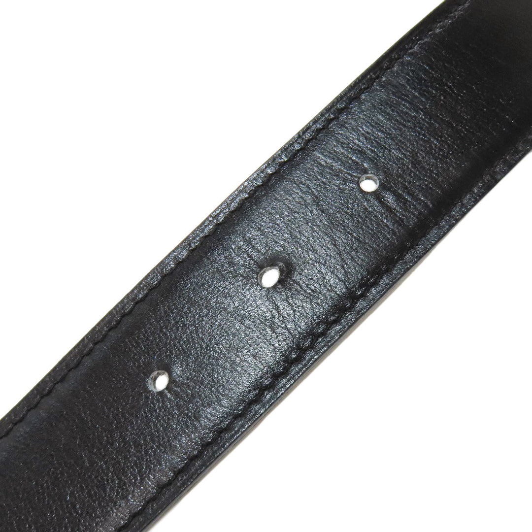 HERMES belt Taurillon Clemence Silver Belt Buckle Constance