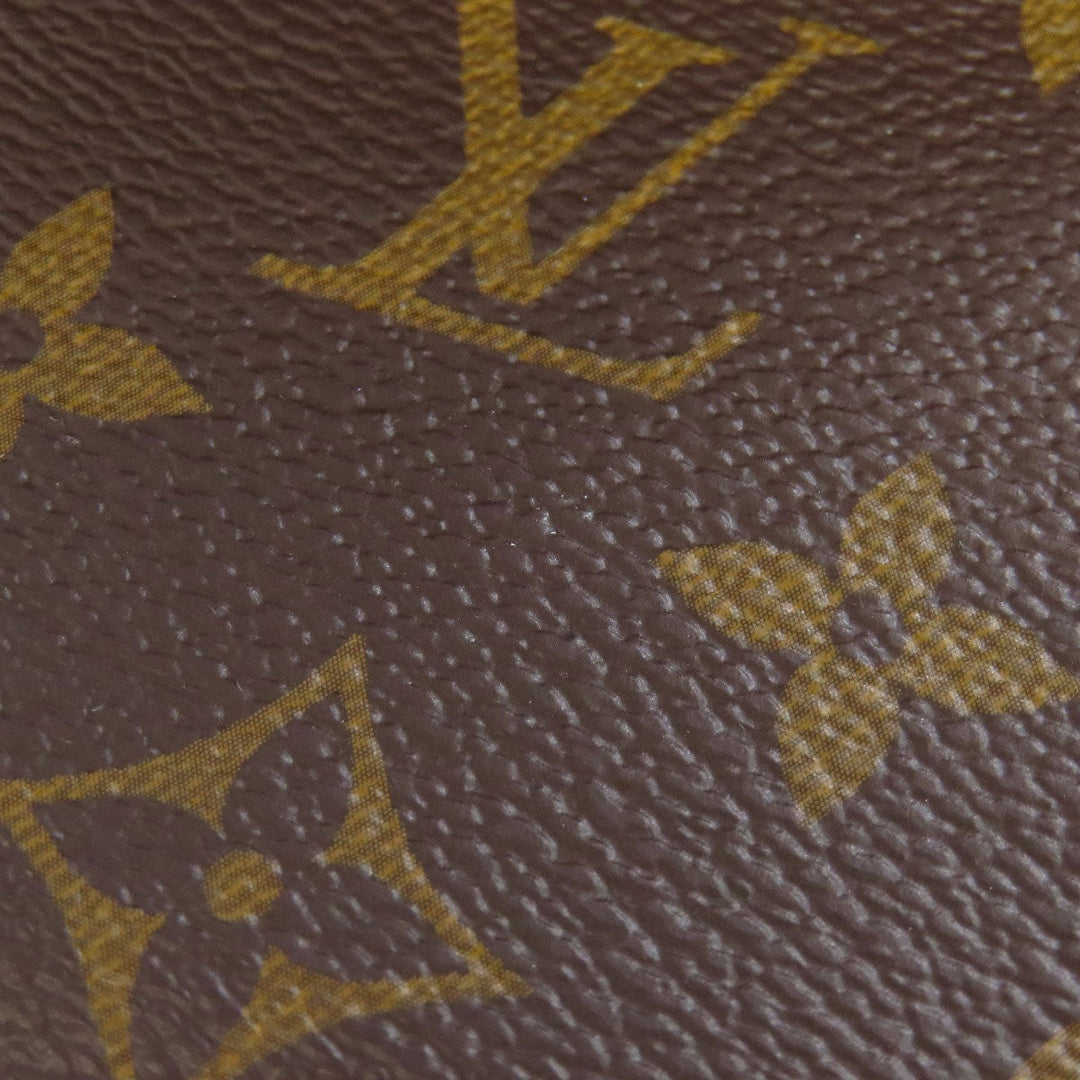 LOUIS VUITTON Long Wallet Purse M80726 Monogram Giant Brown Portefeuille Sara Women Used Authentic
