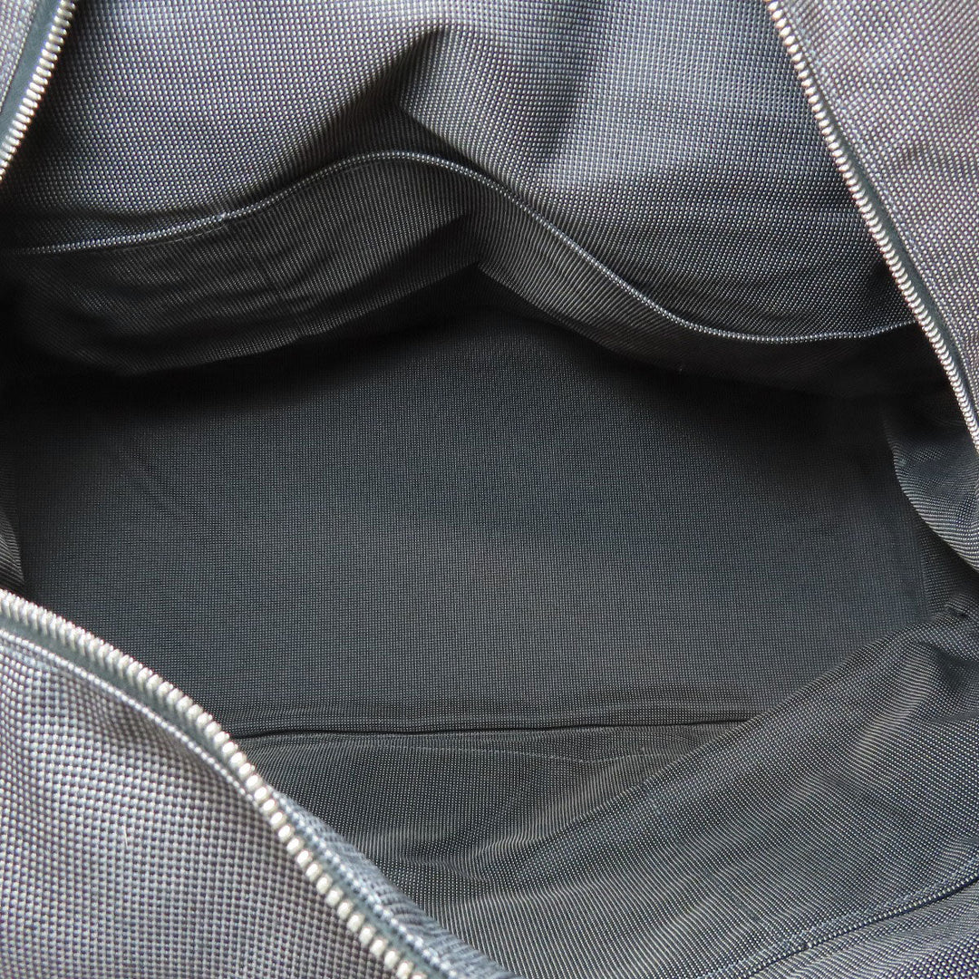 HERMES Tote Bag canvas gray Her LineTGM Women Used Authentic