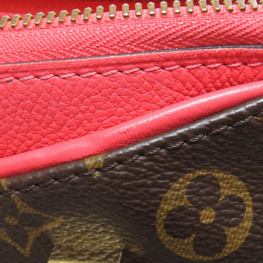 LOUIS VUITTON Handbag M41734 Monogram canvas Brown Palas BB Women Used Authentic