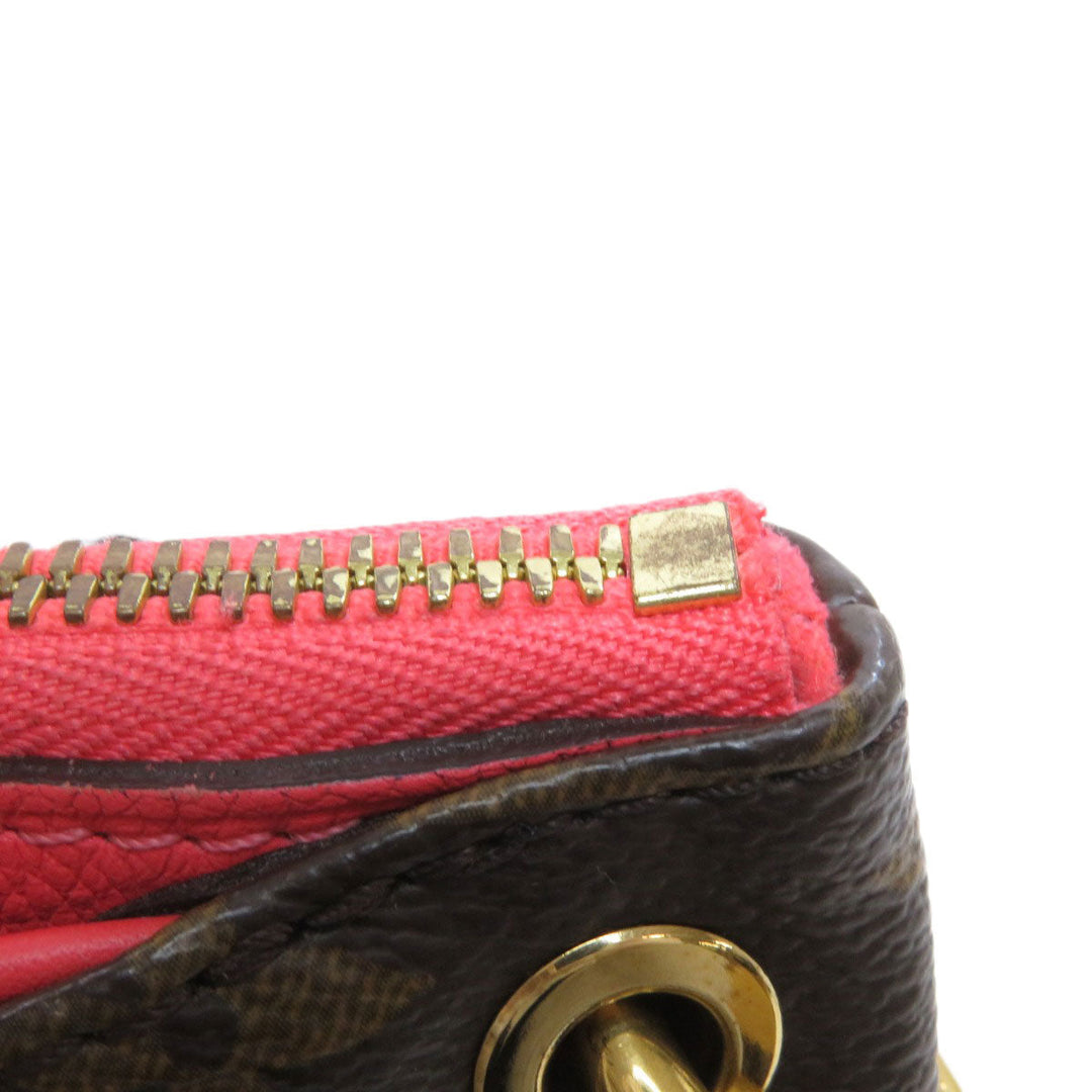 LOUIS VUITTON Handbag M41734 Monogram canvas Brown Palas BB Women Used Authentic