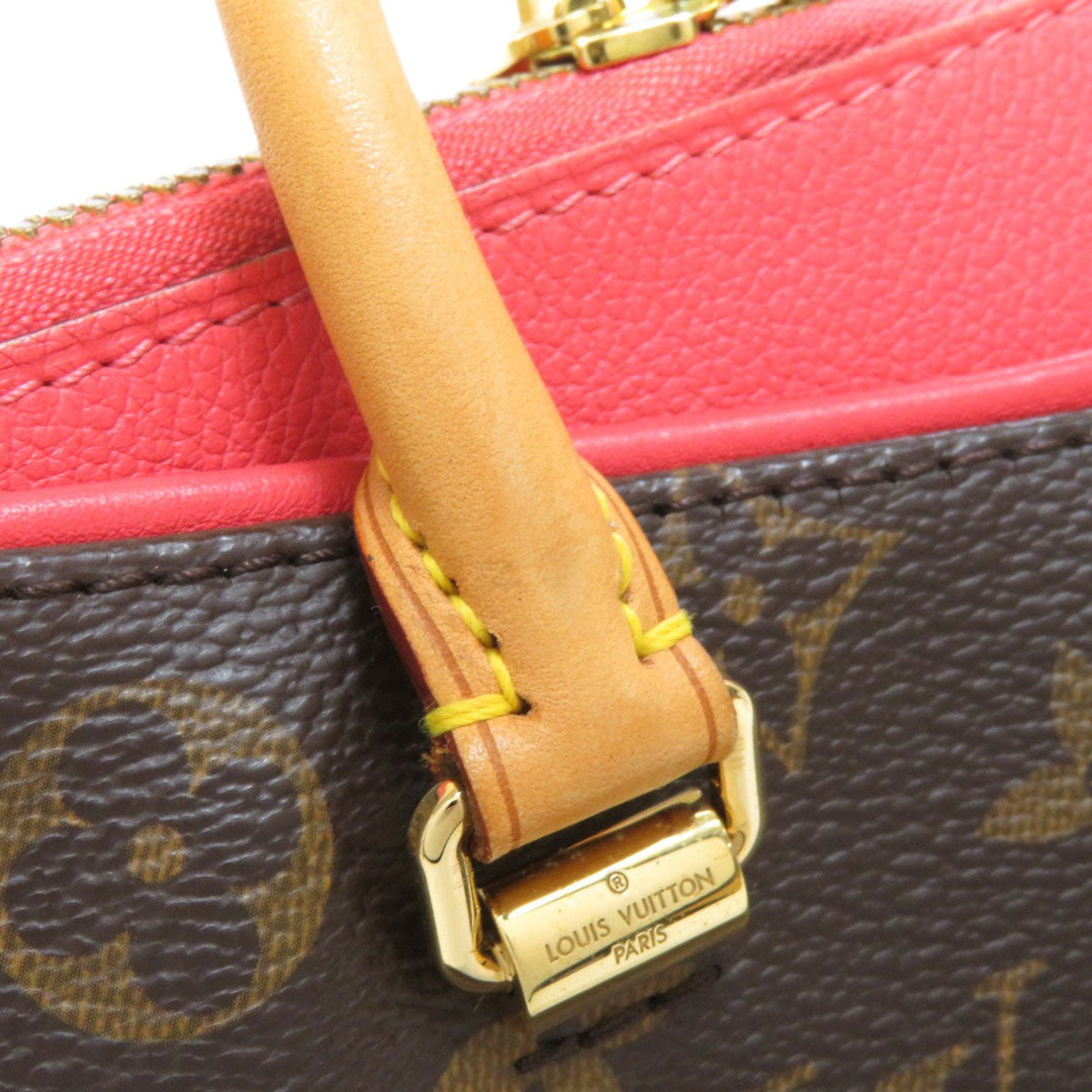 LOUIS VUITTON Handbag M41734 Monogram canvas Brown Palas BB Women Used Authentic