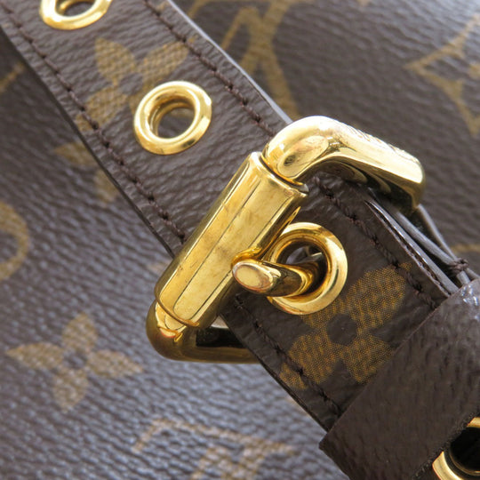 LOUIS VUITTON Handbag M41734 Monogram canvas Brown Palas BB Women Used Authentic