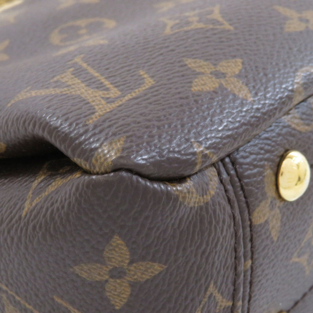 LOUIS VUITTON Handbag M41734 Monogram canvas Brown Palas BB Women Used Authentic