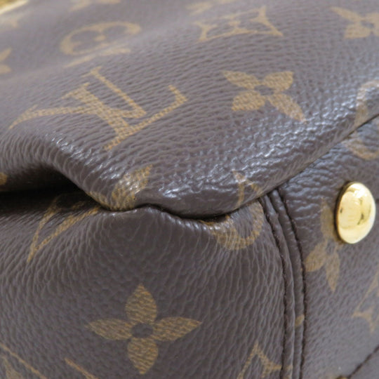 LOUIS VUITTON Handbag M41734 Monogram canvas Brown Palas BB Women Used Authentic