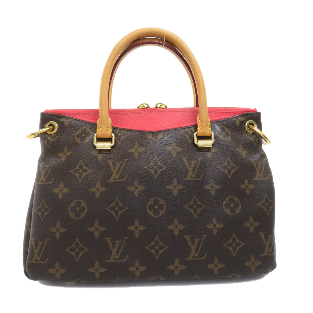 LOUIS VUITTON Handbag M41734 Monogram canvas Brown Palas BB Women Used Authentic