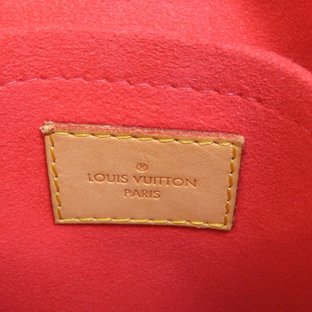 LOUIS VUITTON Handbag M41734 Monogram canvas Brown Palas BB Women Used Authentic