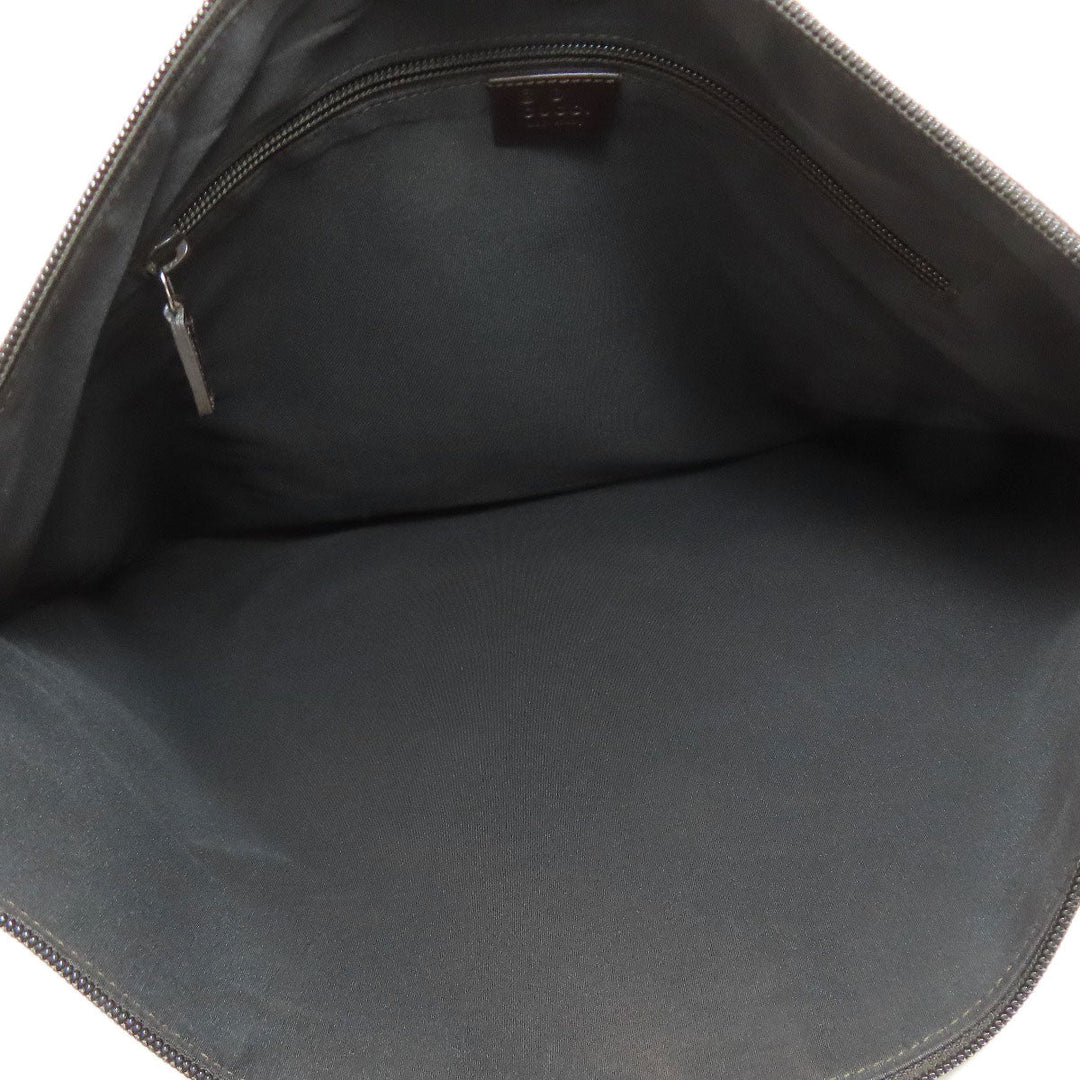 GUCCI Shoulder Bag canvas Brown outlet Women Used Authentic