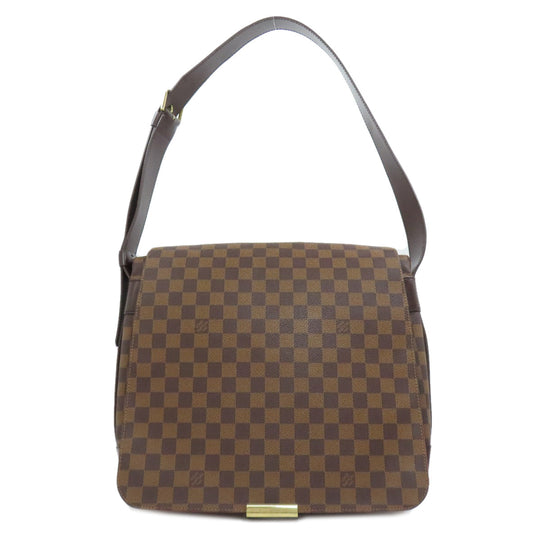 LOUIS VUITTON Shoulder Bag N45258 Damier canvas Brown Bastille mens(Unisex) Used Authentic