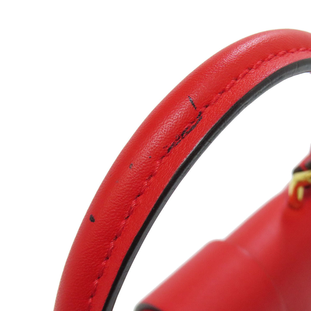 LOUIS VUITTON Handbag M44322 Monogram canvas Red Rocky bb Women Used Authentic