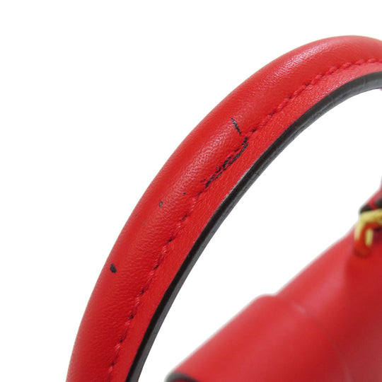 LOUIS VUITTON Handbag M44322 Monogram canvas Red Rocky bb Women Used Authentic