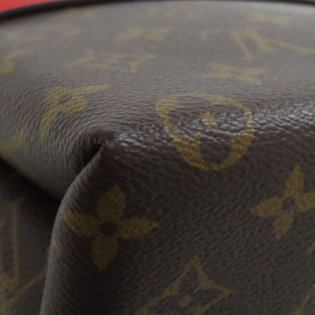 LOUIS VUITTON Handbag M44322 Monogram canvas Red Rocky bb Women Used Authentic