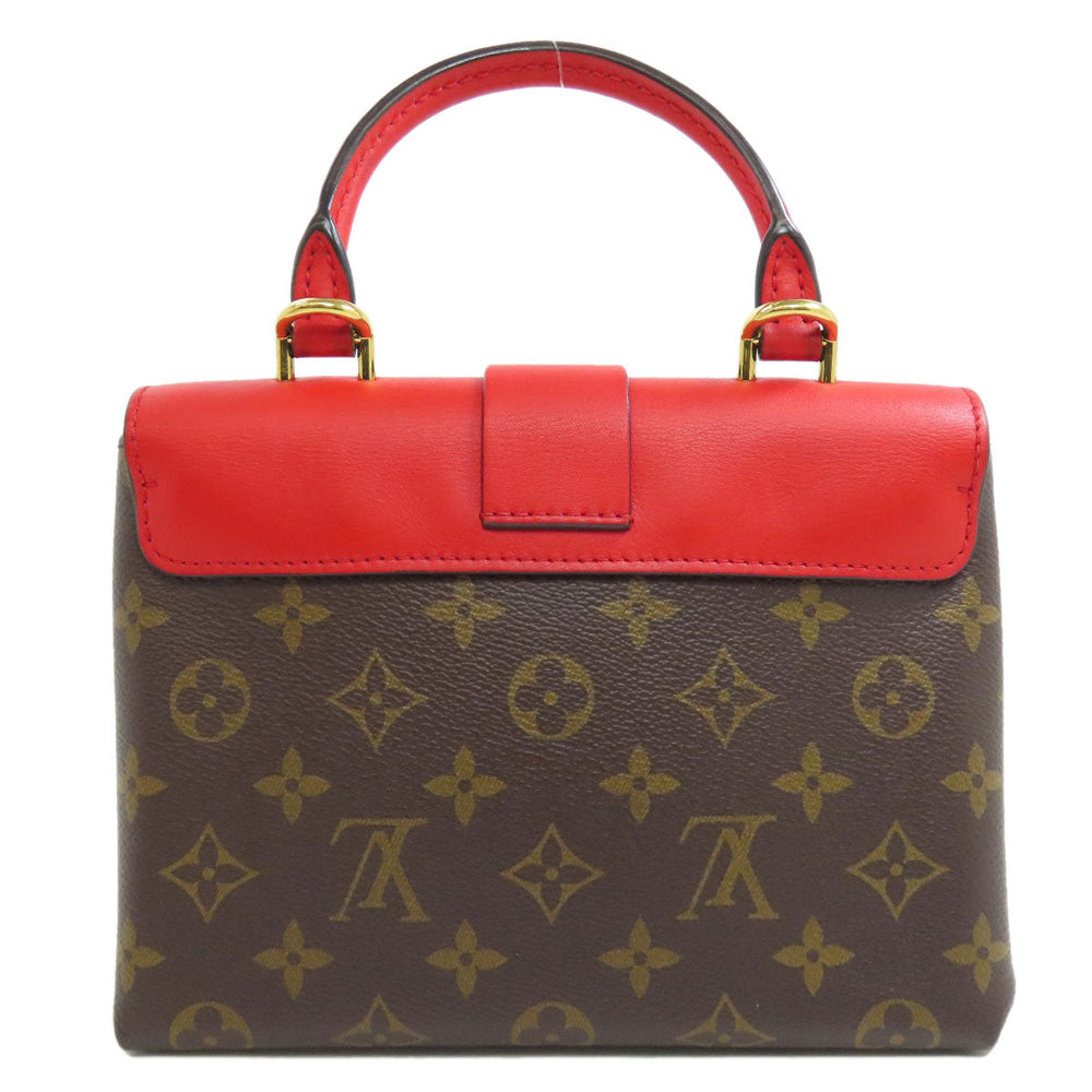 LOUIS VUITTON Handbag M44322 Monogram canvas Red Rocky bb Women Used Authentic