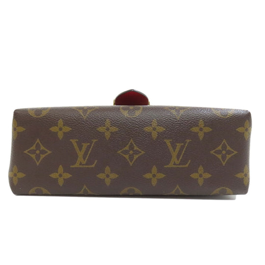 LOUIS VUITTON Handbag M44322 Monogram canvas Red Rocky bb Women Used Authentic