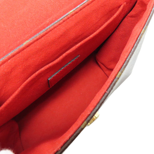 LOUIS VUITTON Handbag M44322 Monogram canvas Red Rocky bb Women Used Authentic