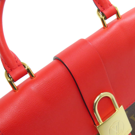 LOUIS VUITTON Handbag M44322 Monogram canvas Red Rocky bb Women Used Authentic