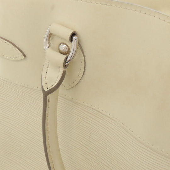 LOUIS VUITTON Handbag M5926J Epi white Passy PM Women Used Authentic