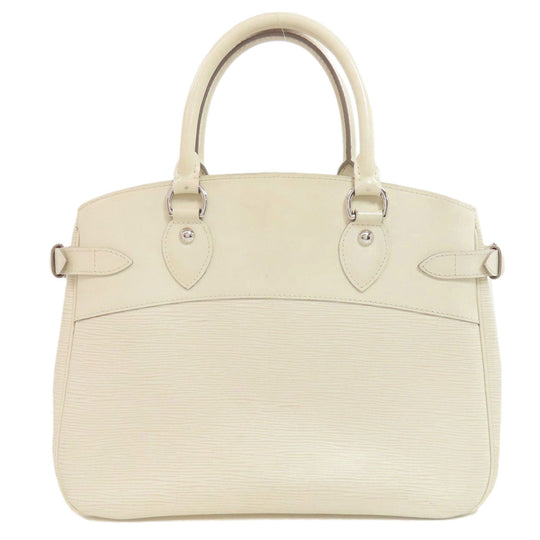 LOUIS VUITTON Handbag M5926J Epi white Passy PM Women Used Authentic