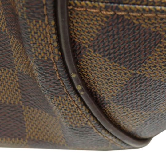 LOUIS VUITTON Shoulder Bag N41541 Damier canvas Brown Sistina MM Women Used Authentic